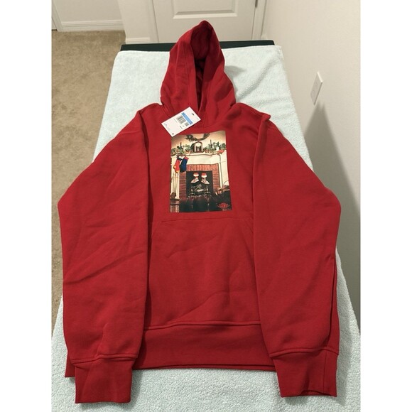 Nike Other - Nike Air Jordan Jumpman Chimney Men's Red Hoodie HQ5654 687 Medium NWT